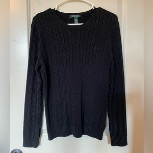 Lauren Ralph Lauren Black Sweater